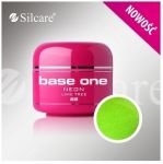pixel neon 22 Lime Tree base one żel kolorowy gel kolor SILCARE 5 g